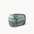 Fotel obły kształt Bomer Visionnaire Luxarte