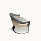 Luksusowy fotel na metalowej podstawie Grace Visionnaire Luxarte