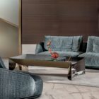 Pikowany fotel Holden Visionnaire luksusowe meble do salonu Luxarte