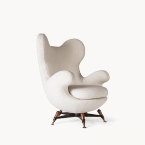 Designerski fotel uszak Kosmo Visionnaire luksusowe meble Luxarte