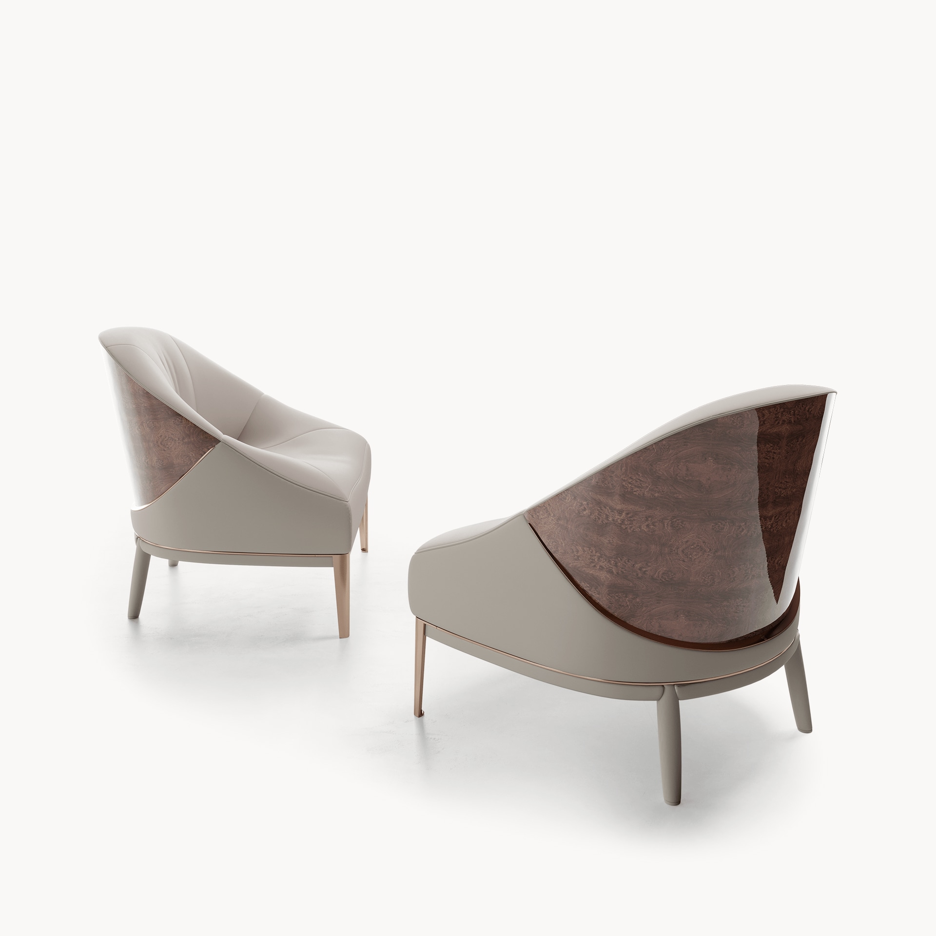 Elegancki fotel do salonu Rosemary Visionnaire luksusowe meble Luxarte