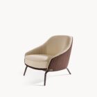 Elegancki fotel na nóżkach Whitney Visionnaire luksusowe meble Luxarte